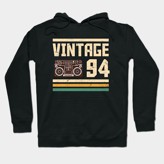 Vintage 1994 Hoodie by hoopoe